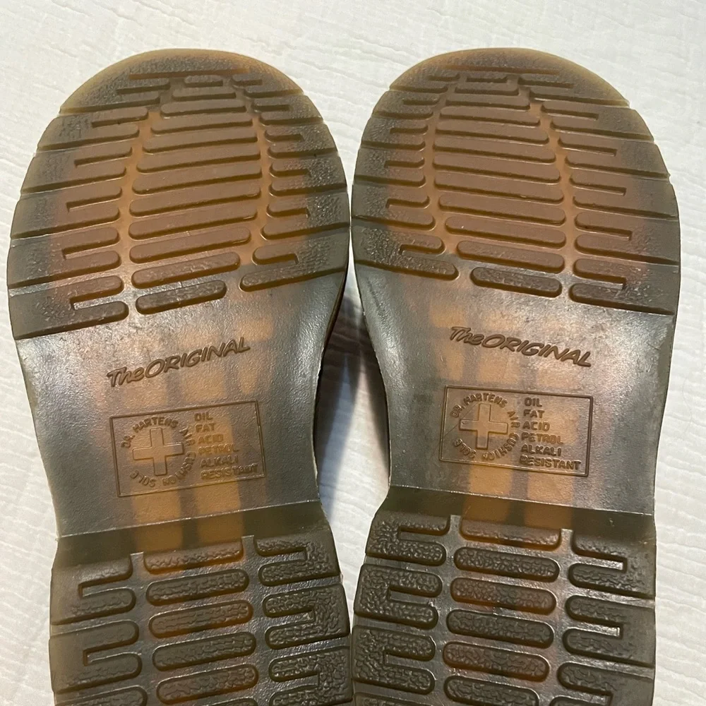 Dr. Martens Brown Leather Oxfords - Picture 5 of 6